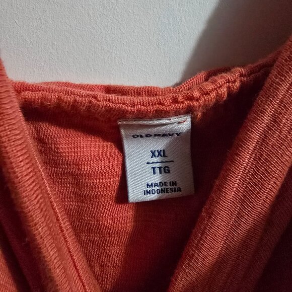 Dark Coral Full Length Romper - Picture 2 of 3